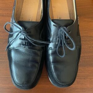 Mephisto Mobils Black Lace Up Shoes 8.5